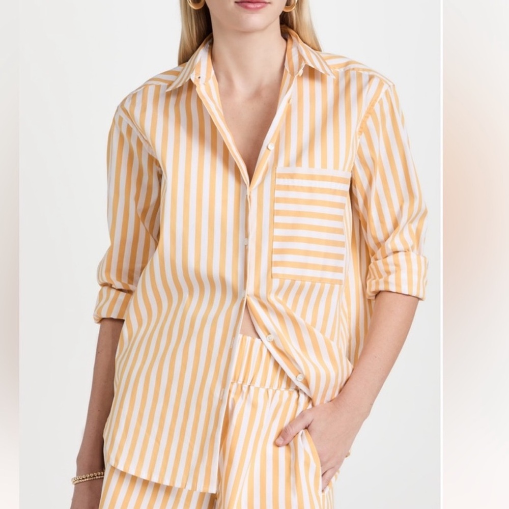 Yellow Striped Women’s Shirt
